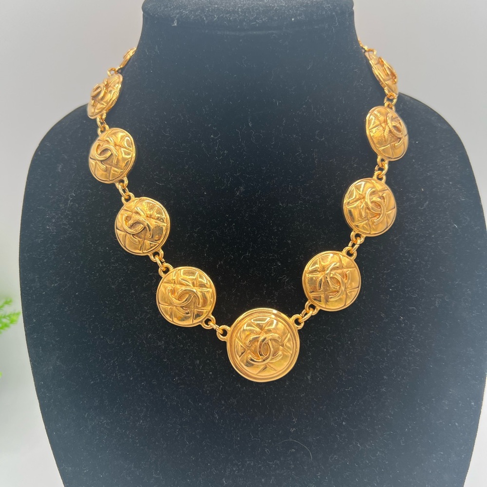 Chanel 24k gold plated available ❤️🔥